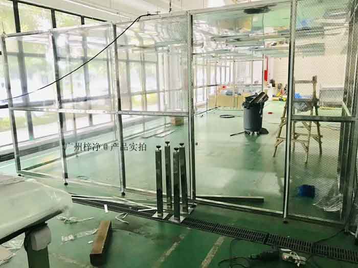 梓凈潔凈棚安裝現場 梓凈潔凈棚安裝現場